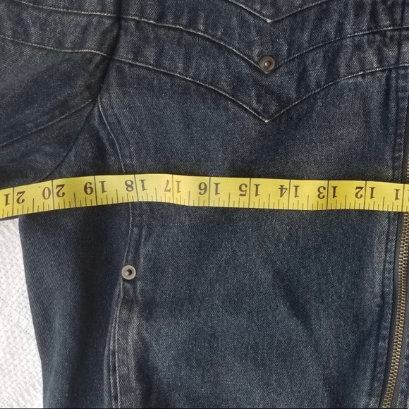 Steve Madden vintage Jean jacket XL - Picture 10 of 13